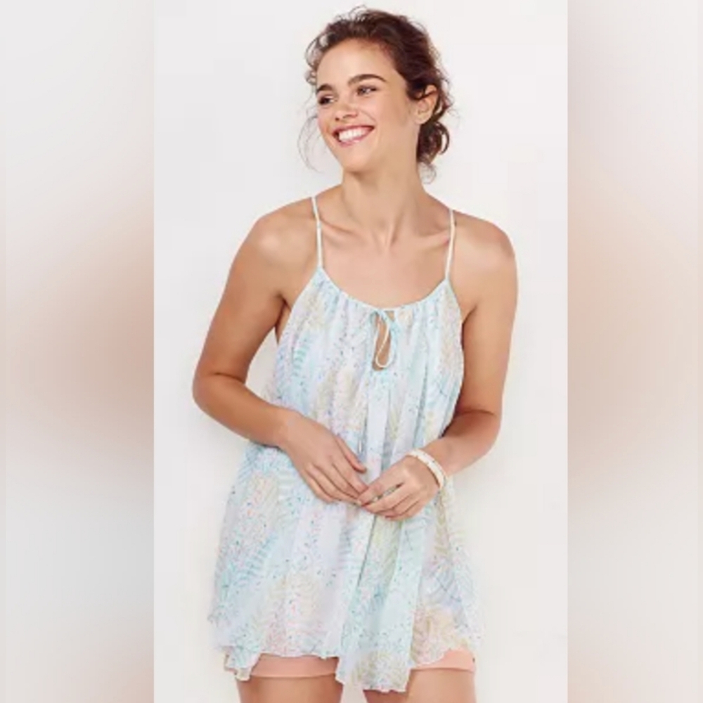 Lauren Conrad Hanky Hem Cami-XS